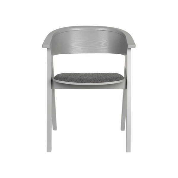 Scaun de living gri cu cotiere tapițat NDSM – Zuiver-image-3