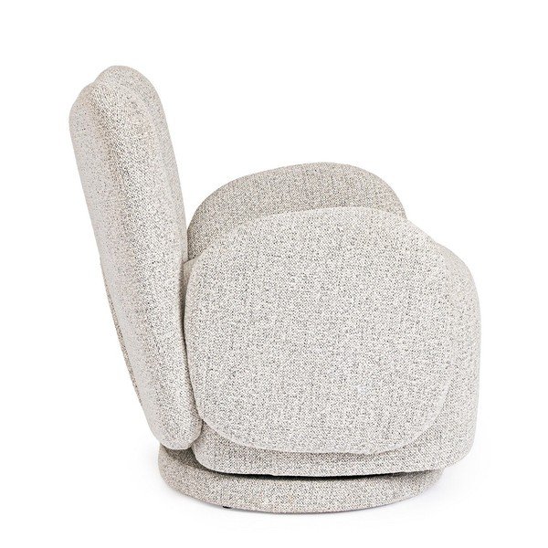 Fotoliu gri deschis pivotant Harper – Bizzotto-image-3