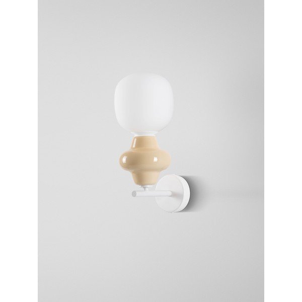 Aplică de perete albă din ceramică Clio – Nova Luce-image-2