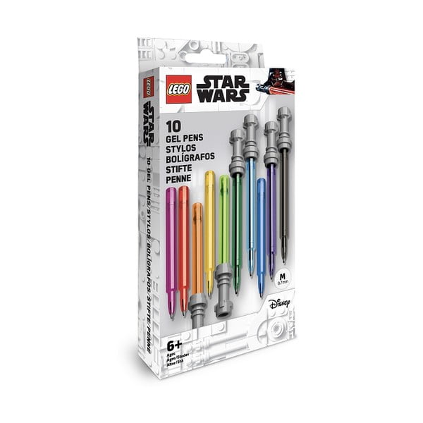 10 stilouri cu gel pentru copii Star Wars - LEGO®-image-3