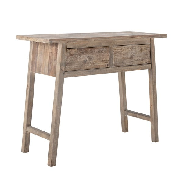 Masă consolă în culoare naturală din lemn de pin 40x100 cm Camden – Bloomingville-image-2