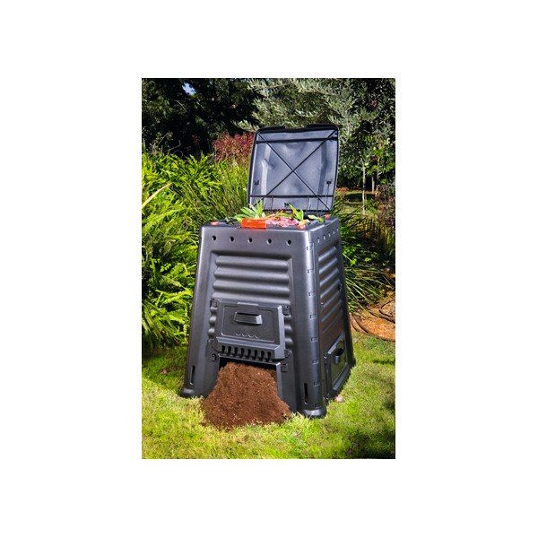 Coș pentru compost negru Mega – Keter-image-1
