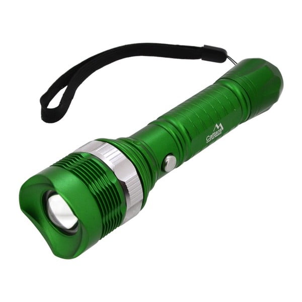 Lanternă LED Cattara ZOOM, verde
