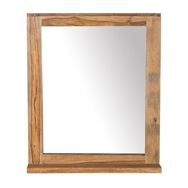 Oglindă de perete din lemn de palisandru Woodking Lee 