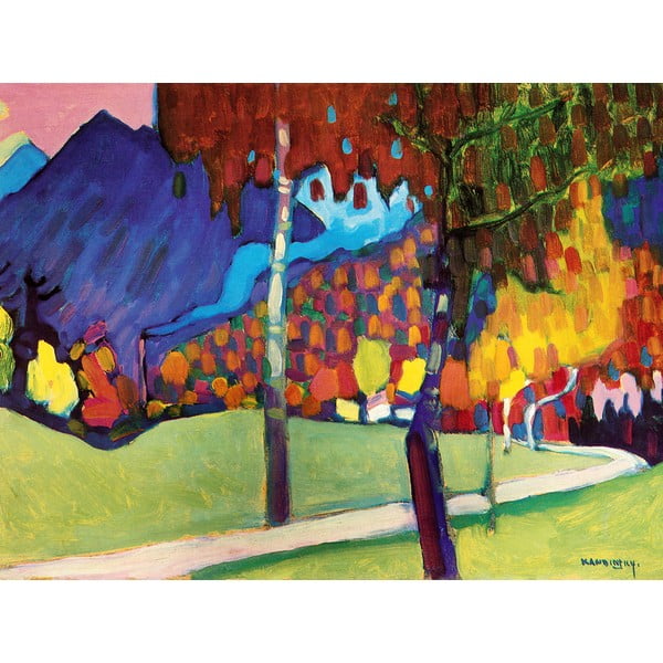 Reproducere tablou Vasilij Kandinskij - Abstract, 80 x 60 cm