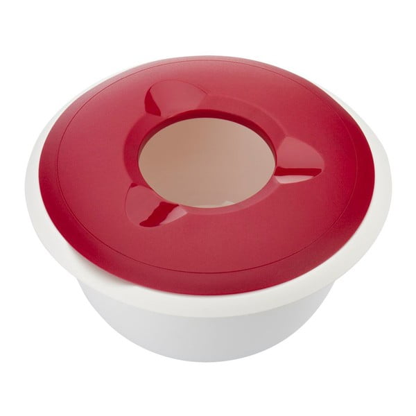 Bol pentru amestecat aluatul Westmark Whisk Bowl, 2.5 l, roșu-image-3