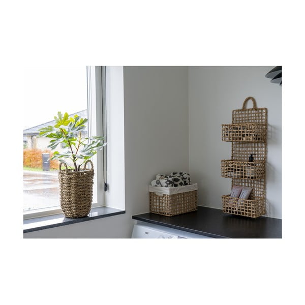 Raft în culoare naturală etajat din metal 25 cm Sines – House Nordic-image-2