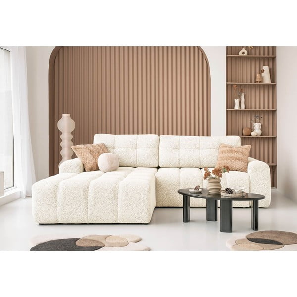 Colțar modular crem extensibil/cu spațiu de depozitare (cu colț pe partea stângă) Lulu – Miuform-image-4