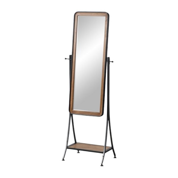 Oglindă de podea cu raft 62x174 cm – Ixia