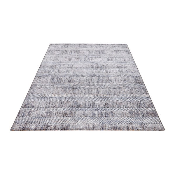 Covor Elle Decoration Arty Gonesse, 80 x 150 cm, albastru - gri-image-4