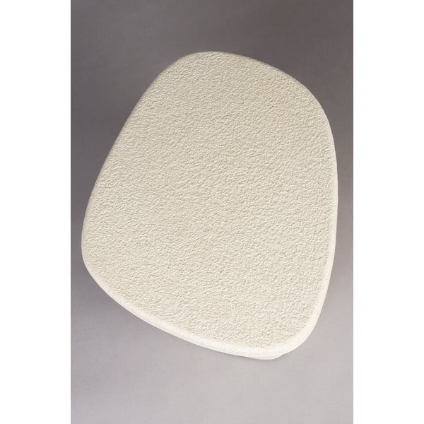 Măsuță auxiliară cu blat cu aspect de marmură 41x56 cm Veda – Dutchbone-image-3