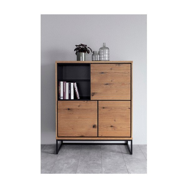 Comodă Interstil Dalarna, înălțime 125 cm-image-2