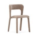 Scaun de living gri deschis tapițat Lilia – MOME