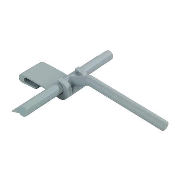 Racletă din silicon pentru duș Wenko Mola, gri-image-3