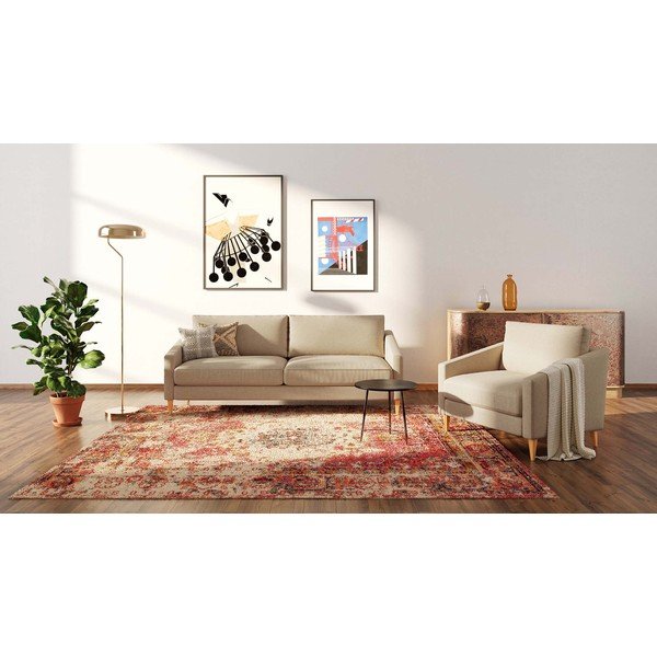Canapea bej 200 cm Karoto – Ame Yens-image-3