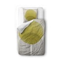 Lenjerie de pat din bumbac satinat Butter Kings Rising Sun, 200 x 200 cm, bej - galben