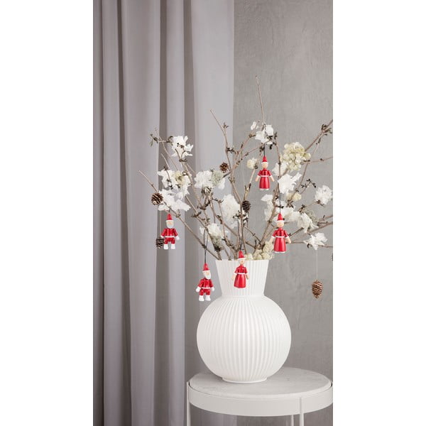 Set de 2 decorațiuni de Crăciun suspendate din lemn Kähler Design-image-3