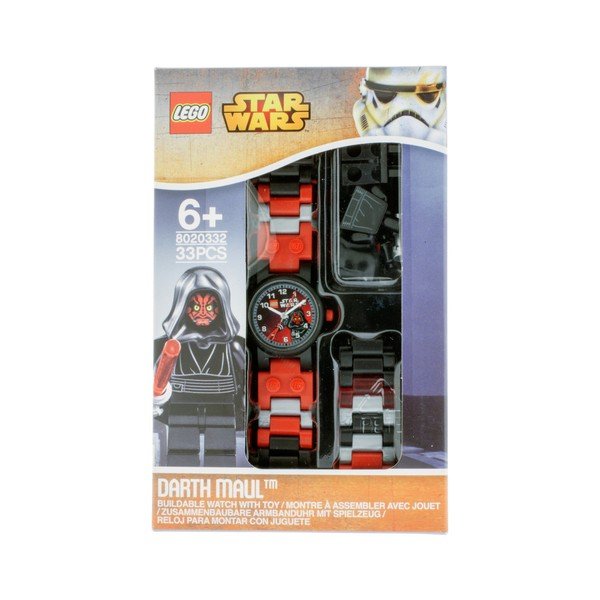 Ceas de mână și figurină LEGO® Star Wars Darth Maul-image-3