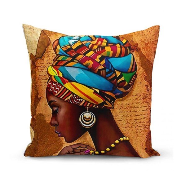 Set 3 fețe de pernă Minimalist Cushion Covers African Culture, 45 x 45 cm-image-3