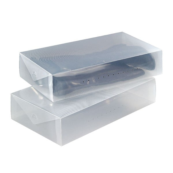 Set 2 cutii depozitare cizme Wenko Pack-image-1