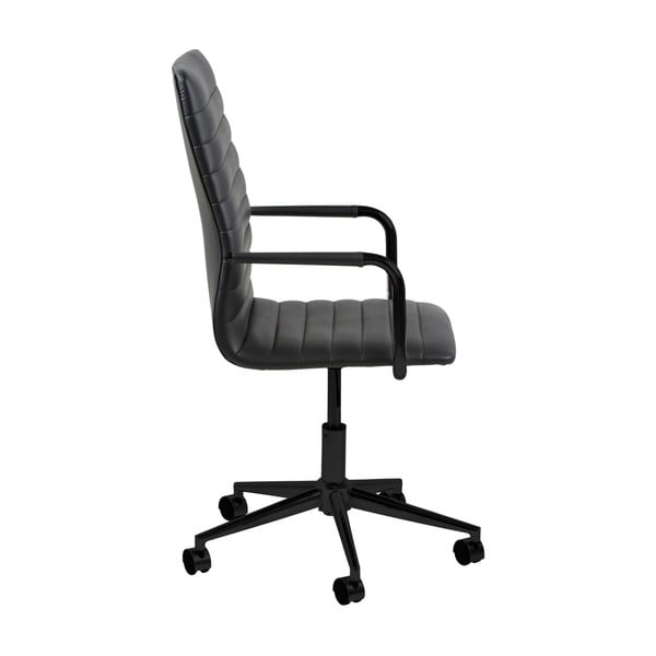 Scaun de birou pe roți Actona Wislow, negru-image-3