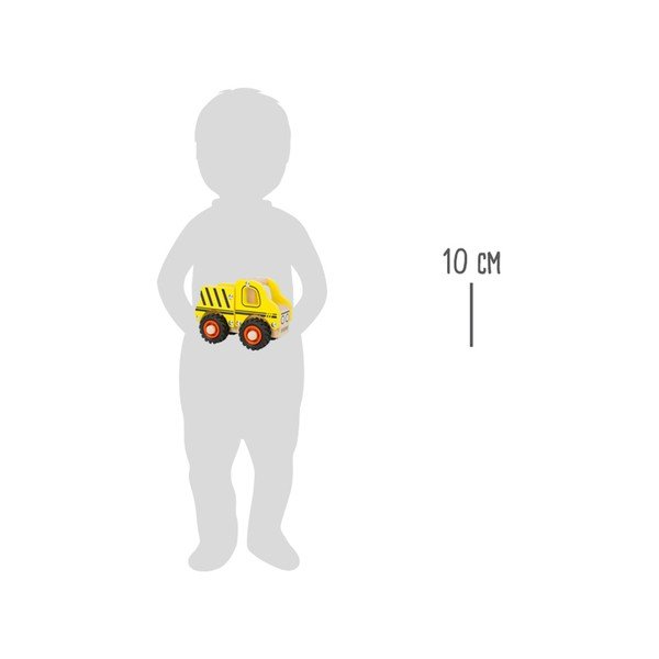 Mașinuță construcții pentru copii, din lemn Legler Vehicle-image-2