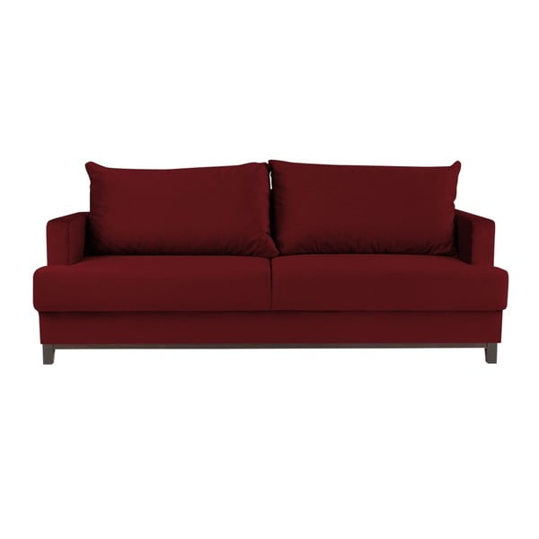 Canapea extensibilă cu 3 locuri Melart Frederic, roșu