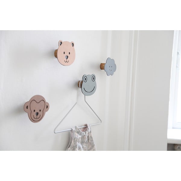 Cârlig verde prăfuit de montat pe perete din oțel Frog Dot Nupo – LIND DNA-image-2