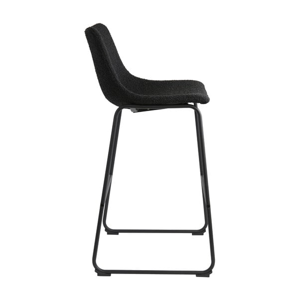 Scaun de bar negru Jeddo – Light & Living-image-2
