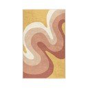 Covor galben ocru-roz prăfuit lavabil 60x100 cm Strawberry Creamsicle – Mila Home
