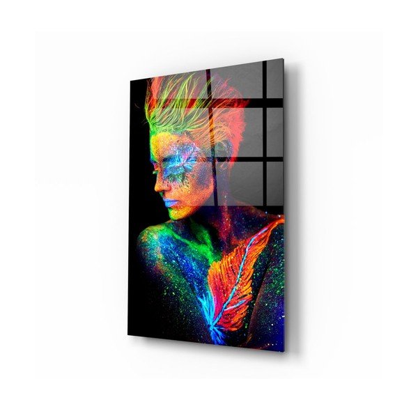 Tablou din sticlă Insigne Colorful-image-3
