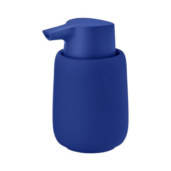 Dozator de săpun lichid albastru din ceramică 250 ml Sono – Blomus
