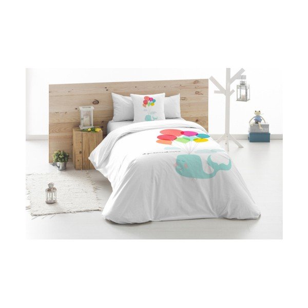 Lenjerie de pat Pooch Flying Dreams, 140 x 200 cm-image-1