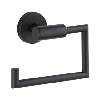 Suport pentru hârtie igienică Wenko Bosio, negru