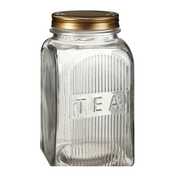 Set recipiente pentru zahăr, cafea și ceai Premier Housewares Embossed, detalii aurii-image-2