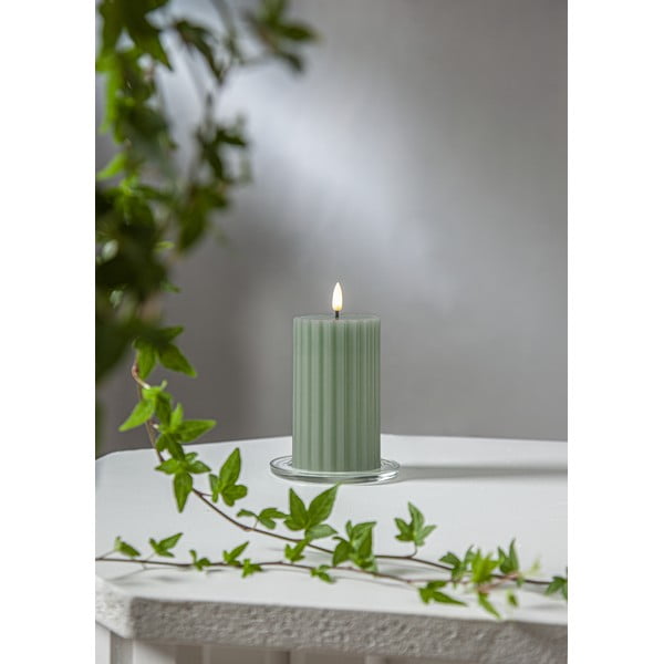 Lumânare LED (înălțime 15 cm) Flamme Stripe – Star Trading-image-4