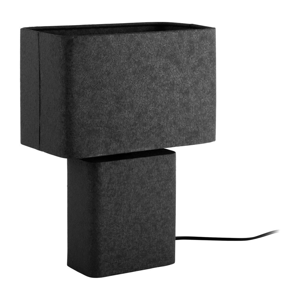 Veioză neagră din metal (înălțime 33 cm) Boaz Recto – Leitmotiv