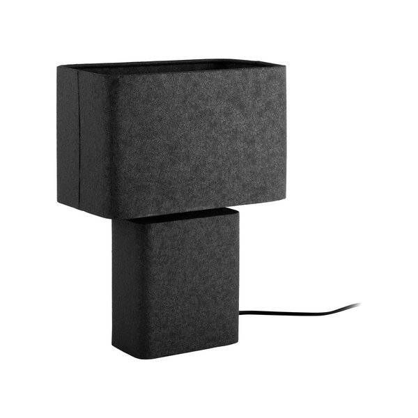 Veioză neagră din metal (înălțime 33 cm) Boaz Recto – Leitmotiv