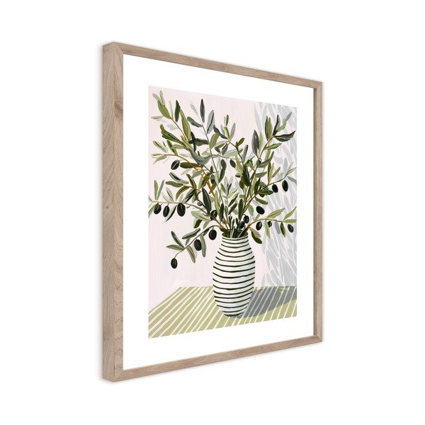 Tablou cu ramă imprimat 40x50 cm Olive Bunch II – Styler-image-4