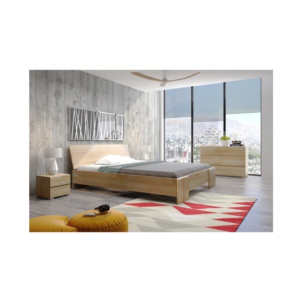 Pat dublu din lemn de fag SKANDICA Vestre Maxi, 140 x 200 cm-image-4