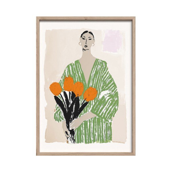 Tablou cu ramă imprimat 50x70 cm Stella – Styler