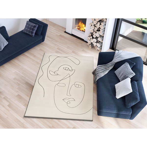 Covor Universal Sherry Faces, 60 x 110 cm-image-1