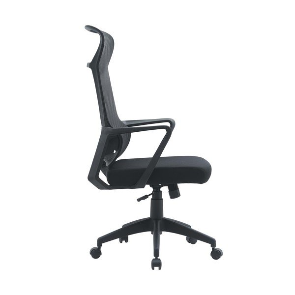 Scaun de birou negru tapițat Hoboken – Yes Everyday-image-3