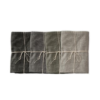 Set 4 șervețele textile Really Nice Things Cool Grey, lățime 40 cm