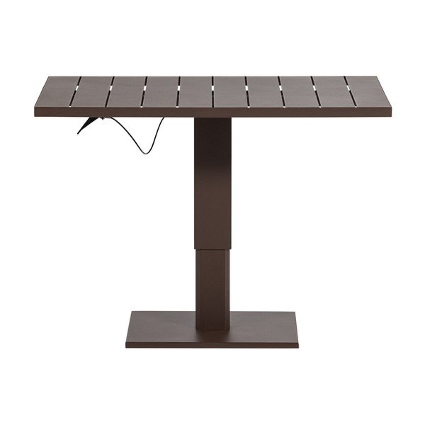 Masă  de grădină din metal 80x100 cm Tesso – WOOOD-image-4