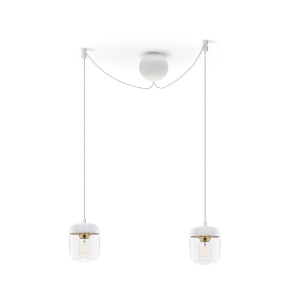 Cablu suspensie dublă pentru corpuri de iluminat UMAGE, alb-image-2