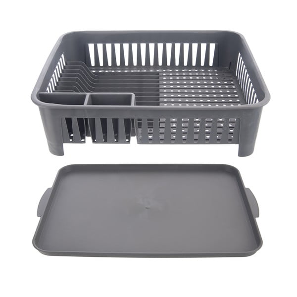Scurgător de vase gri din plastic – Orion-image-3