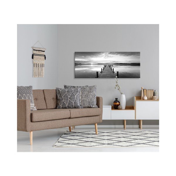Tablou Styler Canvas Harmony Molo Dos, 60 x 150 cm-image-2