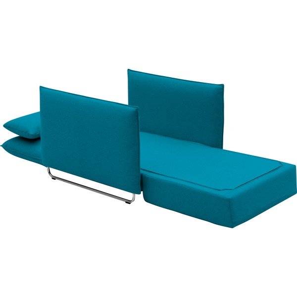 Fotoliu extensibil Softline Cord, turcoaz-image-3