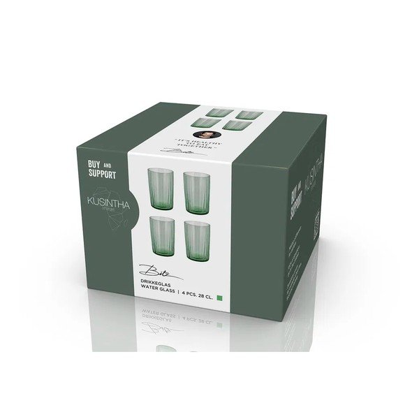 Pahare 4 buc. 280 ml Kusintha – Bitz-image-2